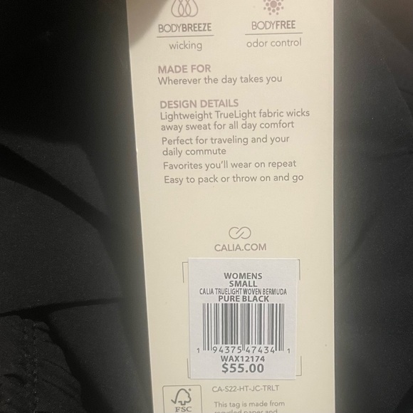 CALIA Women's Truelight Woven Bermuda Short - Picture 6 of 8